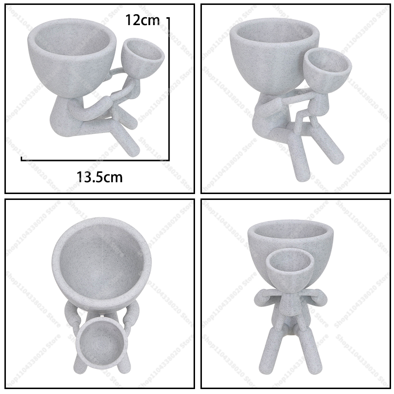Family Style Pot - Creative Pl - Plant Parent Pot ulasan dan harga