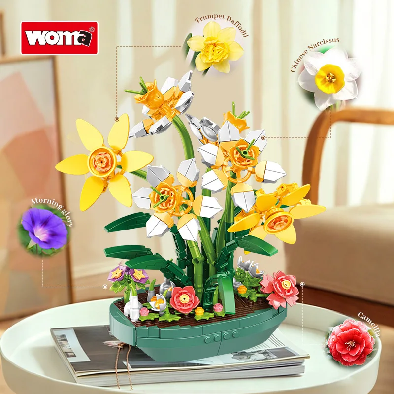 Friends Simulated Daffodil Bui - Plant Parent Pot ulasan dan harga