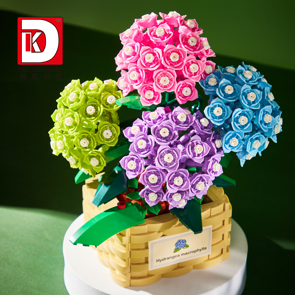 New Hydrangea Embroidery Baske - Plant Parent Pot ulasan dan harga