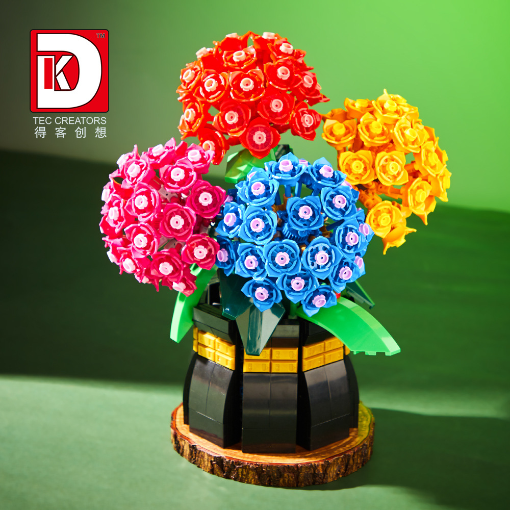 New Hydrangea Embroidery Baske - Plant Parent Pot ulasan dan harga
