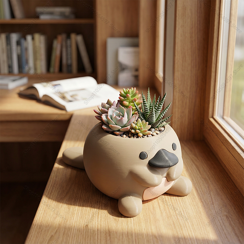 Adorable Platypus Shaped Plant - Plant Parent Pot ulasan dan harga