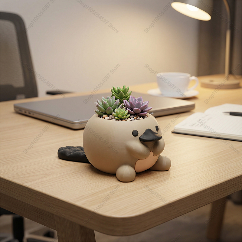 Adorable Platypus Shaped Plant - Plant Parent Pot ulasan dan harga